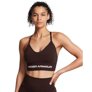 Sostén sin costuras con soporte ligero mujer Under Armour Vanish image-1