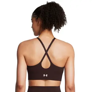 Sostén sin costuras con soporte ligero mujer Under Armour Vanish image-3