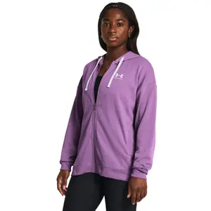 Oversize-Hoodie und Reißverschluss, Damen Under Armour Rival Terry image-1