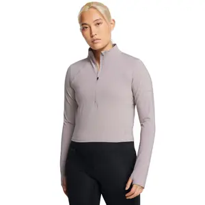 Sudadera 1/2 cremallera de punto para mujer Under Armour Launch Elite image-1