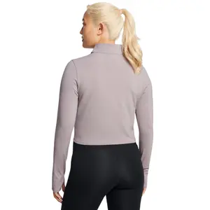 Sudadera 1/2 cremallera de punto para mujer Under Armour Launch Elite image-3