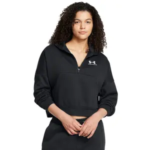 Polaire 1/2 zip oversize femme Under Armour Icon image-1