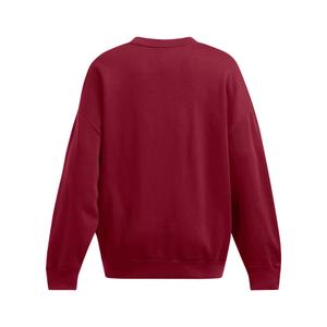Women’s oversized crew neck sweatshirt Under Armour Rival Fleece image-2