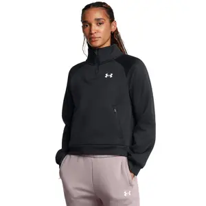 Haut d'entraînement 1/2 zip femme Under Armour Fleece® Pro image-1