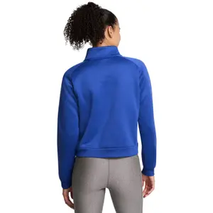 Haut d'entraînement 1/2 zip femme Under Armour Fleece Pro image-3