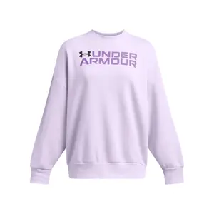 Damski oversize sweatshirt Under Armour Rival Fleece Wordmark image-0