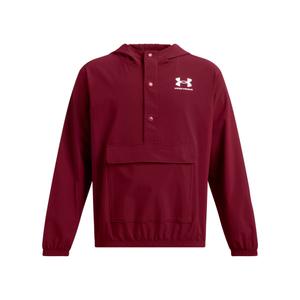 1386701-625-vandtaet-jakke-til-born-under-armour-icon-woven-cardinal-blanc