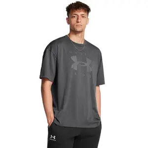 Oversized gemerkt shirt Under Armour Heavyweight image-1