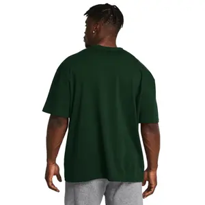 Oversize'owy T-shirt z logo Under Armour Heavyweight image-3