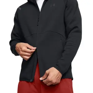 Hætte sweatshirt med fuld lynlås Under Armour Unstoppable Fleece image-5