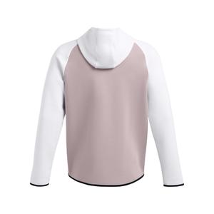 Hætte sweatshirt med fuld lynlås Under Armour Unstoppable Fleece image-3