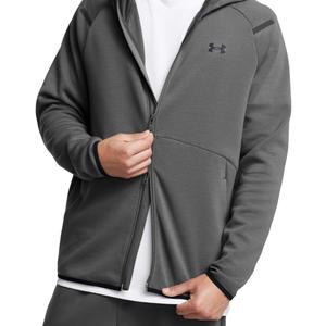 Hætte sweatshirt med fuld lynlås Under Armour Unstoppable Fleece image-5