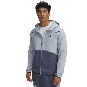 Sweatshirt com capuz e fecho de correr Under Armour Unstoppable Fleece image-0