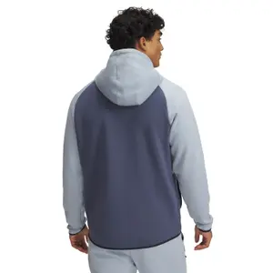Sweatshirt com capuz e fecho de correr Under Armour Unstoppable Fleece image-1