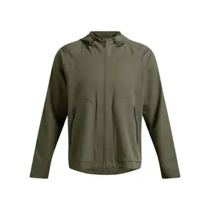 1389354-390-blouson-under-armour-unstoppable-left-chest-vert-marine-noir