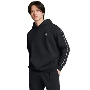 Branded striped hoodie Under Armour Icon Fleece image-1