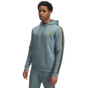 Sweatshirt à capuche à bandes griffées Under Armour Icon Fleece image-0