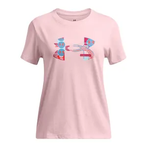 Girl's T-shirt Under Armour Big Logo Fill image-0