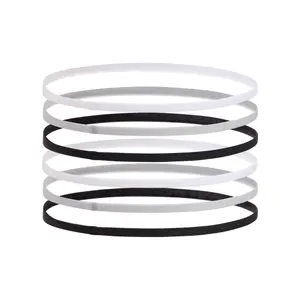 Damska elastyczna opaska na głowę Under Armour Mini (x6) image-1