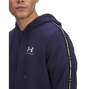 Sweatshirt com capuz e fecho de correr Under Armour Icon image-2