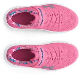 Girls' Running shoes Under Armour Pre-School Surge 4 AC Printed image-3