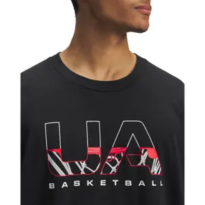 T-shirt Under Armour Hoops Branded image-2