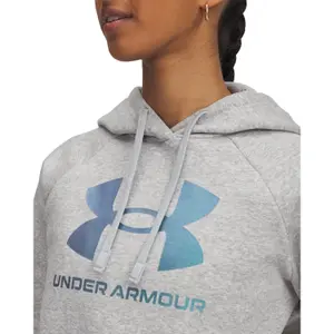 Camisola com capuz para mulher Under Armour Rival Shimmer image-2