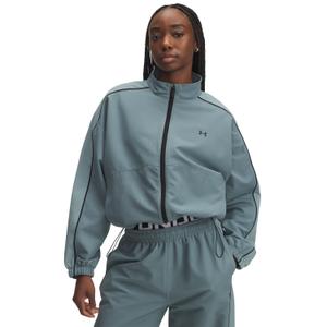 6003715-587-women-s-sweat-jacket-under-armour-rival-swoven-jasper-blue-serpentine-black
