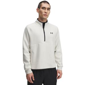 6003868-110-sudadera-1-2-cremallera-con-bolsillo-canguro-under-armour-unstoppable-fleece-blanco-cumbre