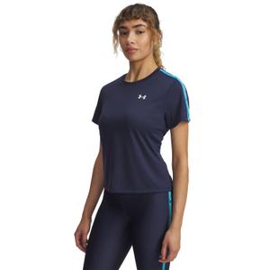 6003915-403-trikot-damen-under-armour-tech-wordmark-tape-washed-navy-high-vis-yellow-white