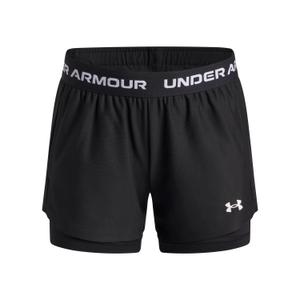6004985-005-2-in-1-shorts-voor-meisjes-under-armour-tech-play-up-zwart-zwart-wit
