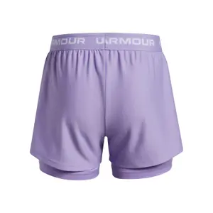 2-i-1-shorts för flickor Under Armour Tech Play Up image-1