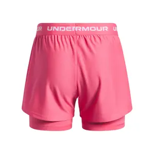 2-i-1-shorts för flickor Under Armour Tech Play Up image-1