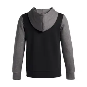 Sweatshirt med huva för barn Under Armour Rival Colorblock Graphic image-1