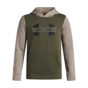 Sweatshirt med huva för barn Under Armour Rival Colorblock Graphic image-0