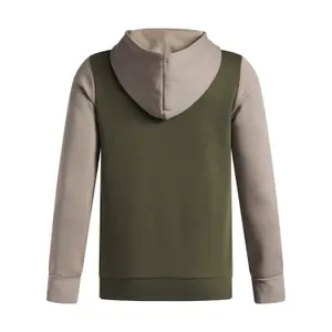 Sweatshirt med huva för barn Under Armour Rival Colorblock Graphic image-1