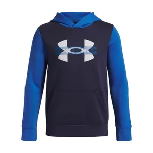 Sweatshirt med huva för barn Under Armour Rival Colorblock Graphic image-0