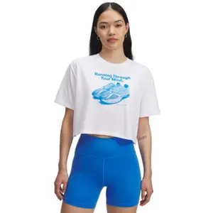 Oversized women's t-shirt Under Armour Varsity image-1