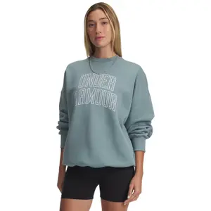 Sweatshirt woman Under Armour Rival Fleece Varsity image-0