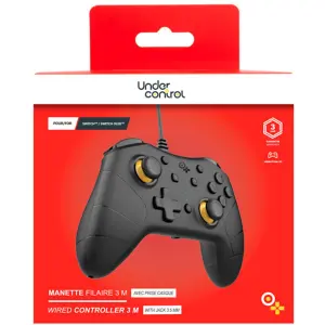Wired Game Controller with Jack Plug Under Control Switch/OLED image-4
