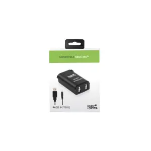 Trade Invaders Rechargeable Battery with Cable Under Control XBOX 360