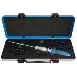 Set mit 6 Sätzen Lagerabzieher und Steckschlüssel Unior image-0