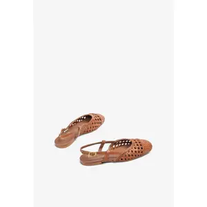 Mules en cuir tressé femme Unisa Badri image-1