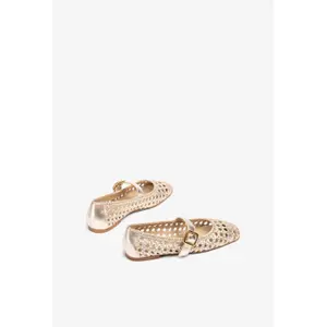 Ballerines en cuir tressé femme Unisa Balza image-2