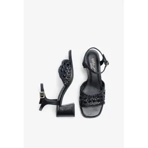 Geflochtene Lederloafer für Frauen Unisa Magdy image-3