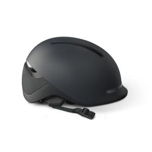 Casco da bici urbano connesso Unit1 Faro Blackbird