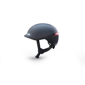 Casco da bici urbano connesso Unit1 Faro Blackbird image-1