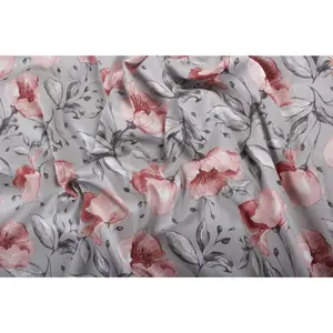 Linge de lit de Traversin satin de coton 80 fils/cm2 imprimé Univers Décor image-1