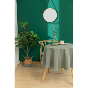 Rund fläckresistent bordsduk Univers Décor image-0