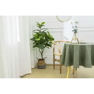 Rund fläckresistent bordsduk Univers Décor image-1